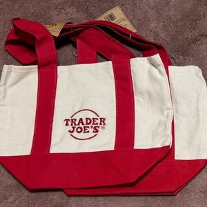 Trader Joe’s mini canvas tote